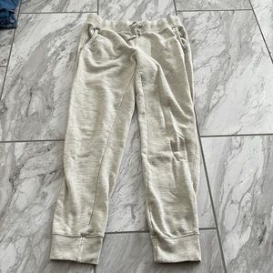 Cream Champion Joggers
